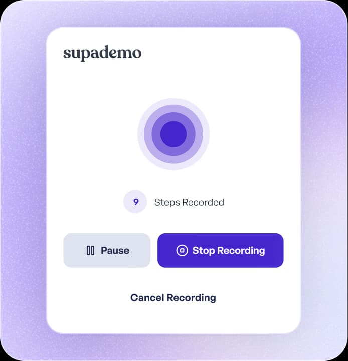 AI generates the guide as you click