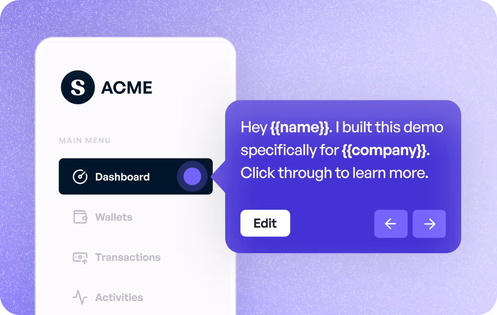 Track exactly how prospects engage with your demo