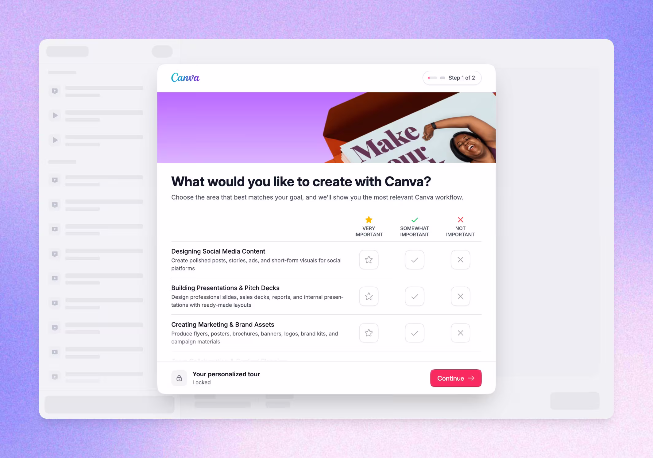 Canva Route Hub