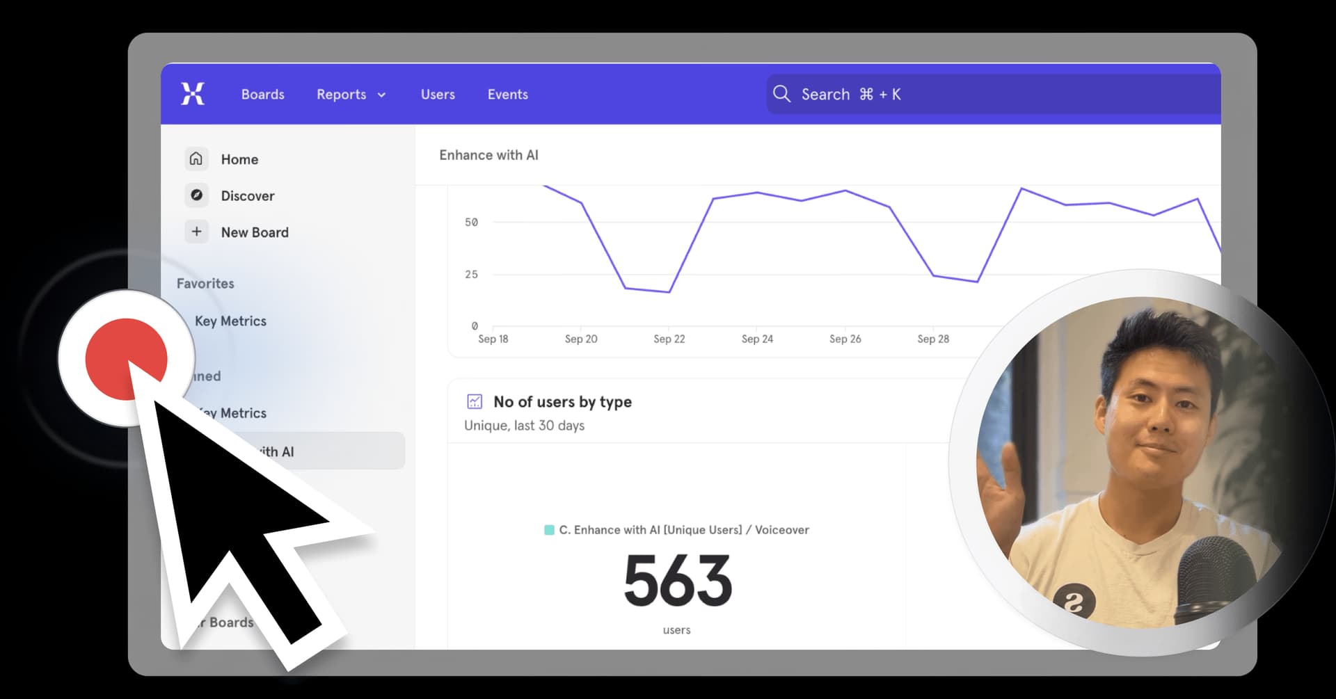 Quick and seamless webcam recording - for free