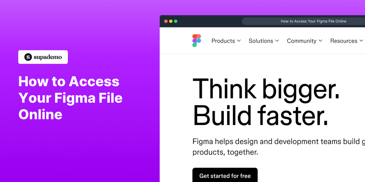 How to access your Figma file online