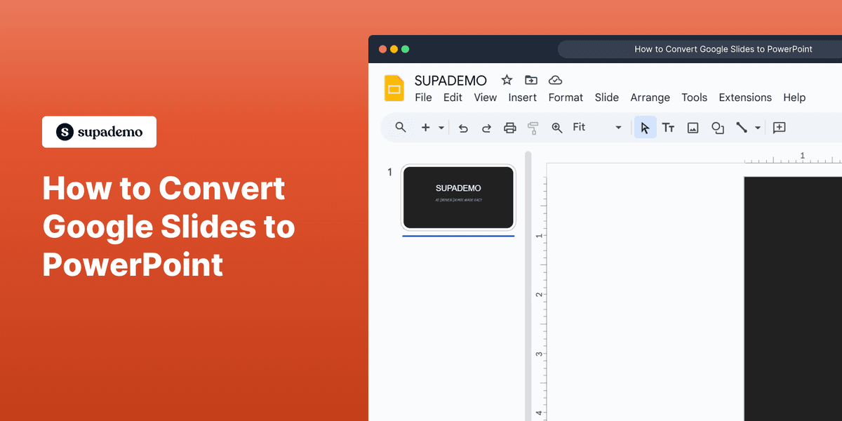How to Convert Google Slides to PowerPoint