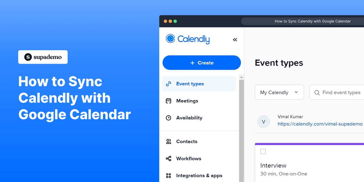 How to Sync Calendly with Google Calendar