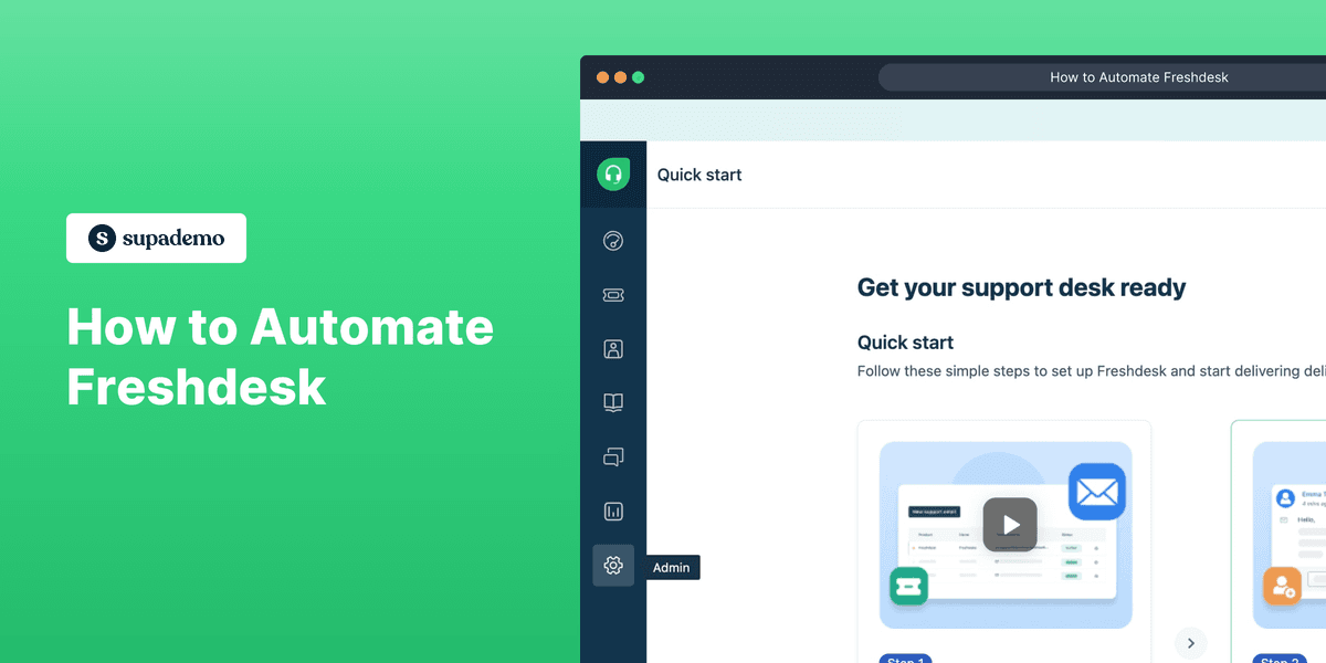 How to automate Freshdesk