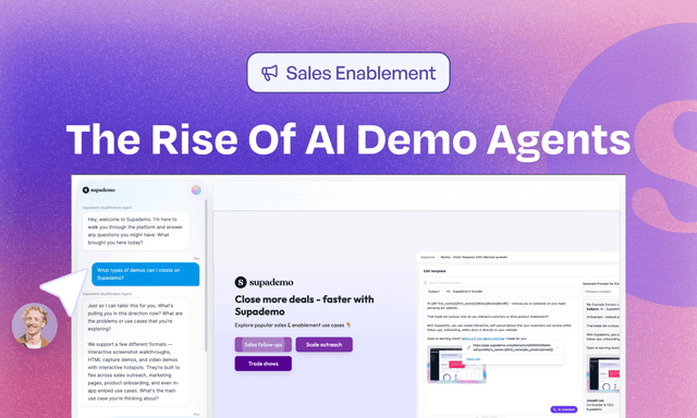 The rise of AI demo agents, a founder's take on new B2B SaaS demo motion