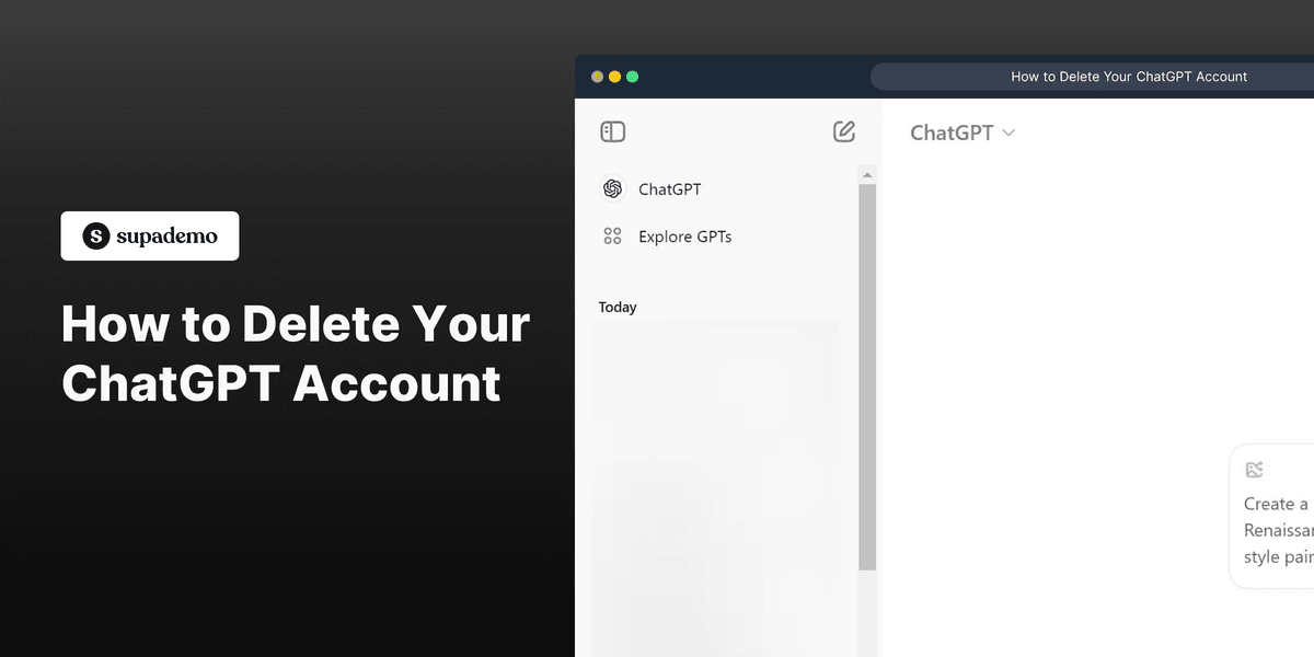 How to Delete Your ChatGPT Account