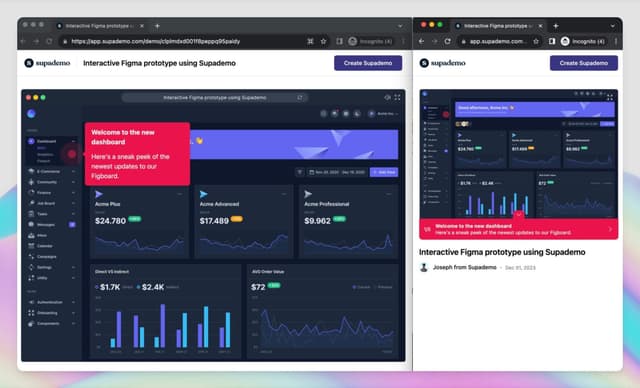 Figma Demo Prototype with Supademo