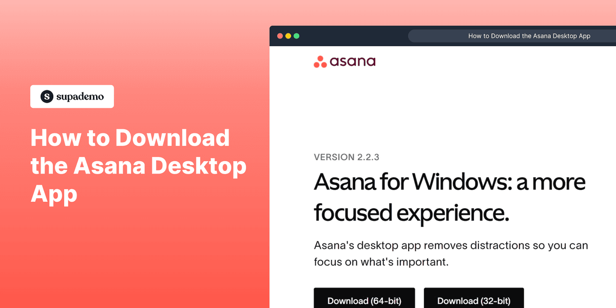 How to Download the Asana Desktop App