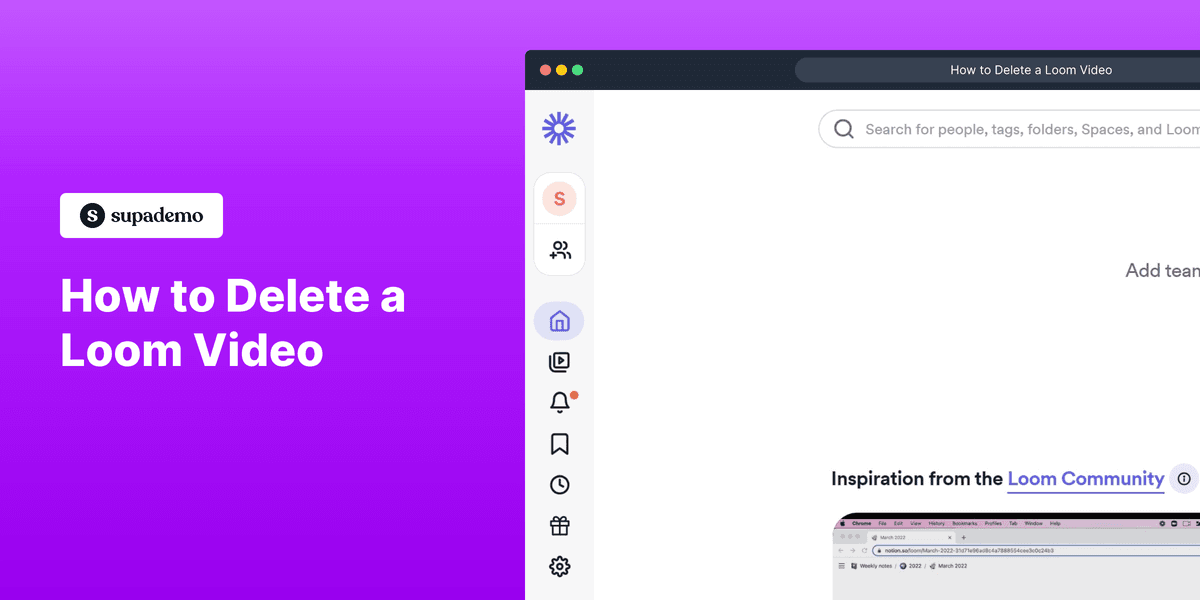 How to Delete a Loom Video