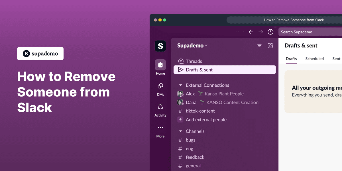 How to Remove Someone from Slack