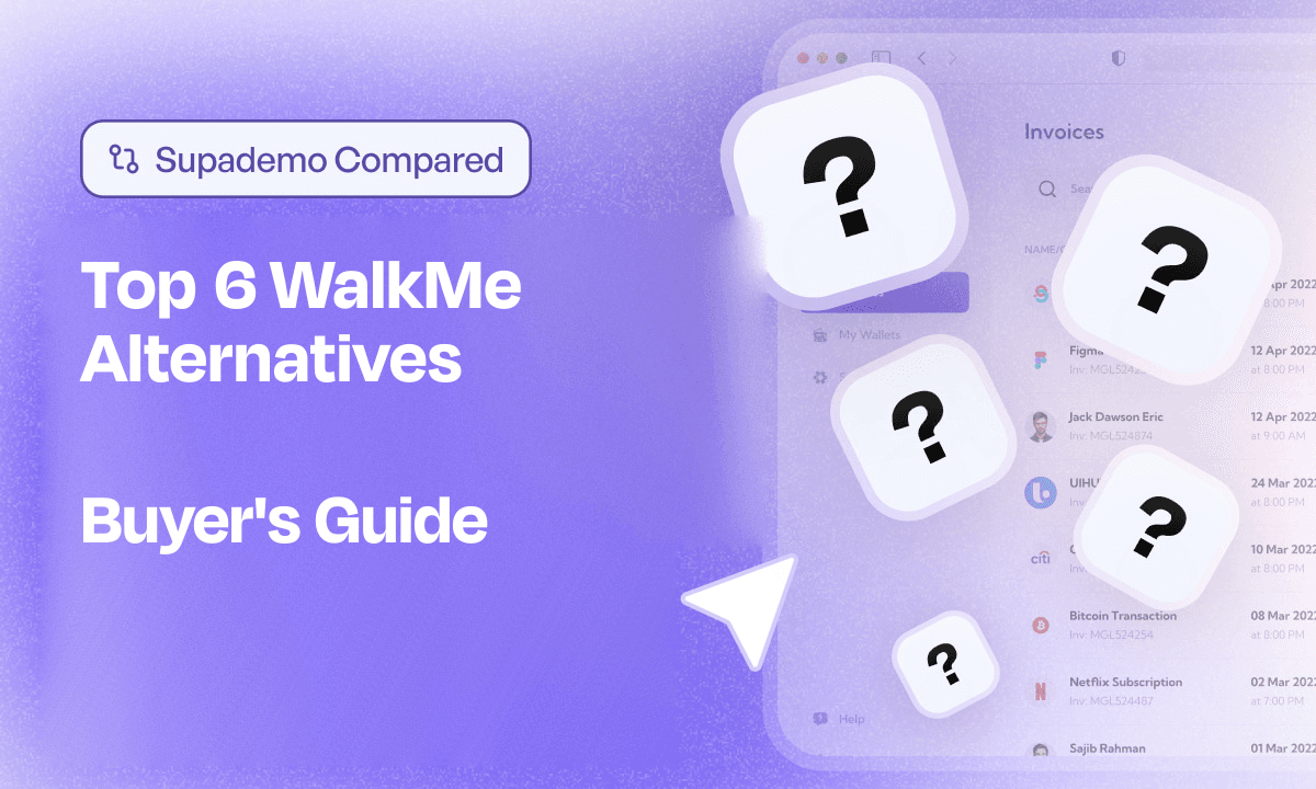 6 Best WalkMe Alternatives & Competitors in 2026