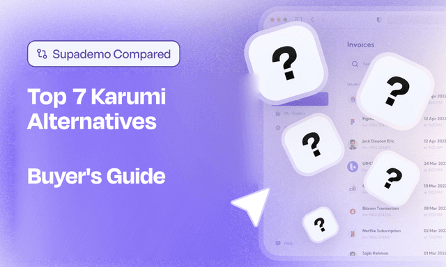 Top 7 Karumi Alternatives — compared by Supademo