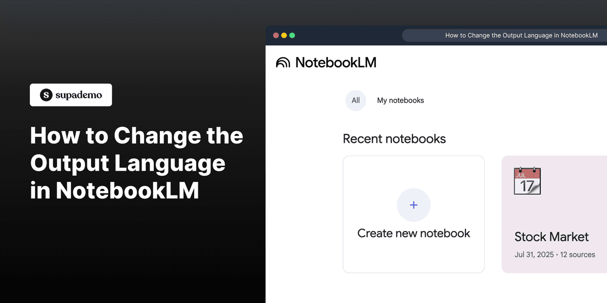 How to Change the Output Language in NotebookLM