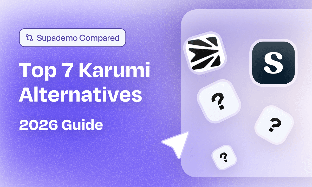 7 Best Karumi Alternatives for Agentic Product Demos in 2026