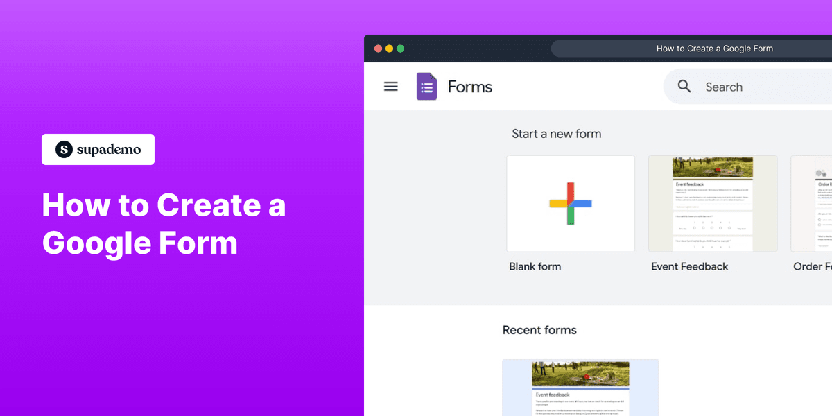 How to create a Google Form