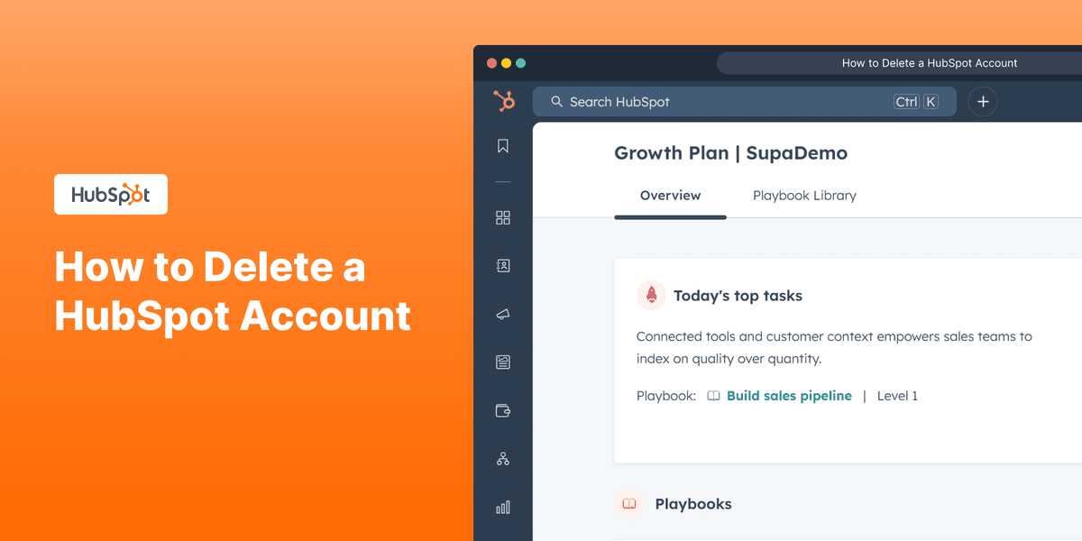 How to Delete a HubSpot Account