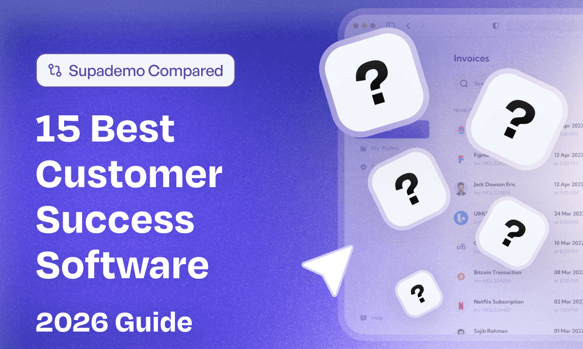 Customer success software