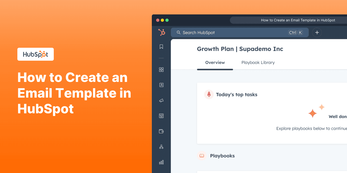 How to Create an Email Template in HubSpot