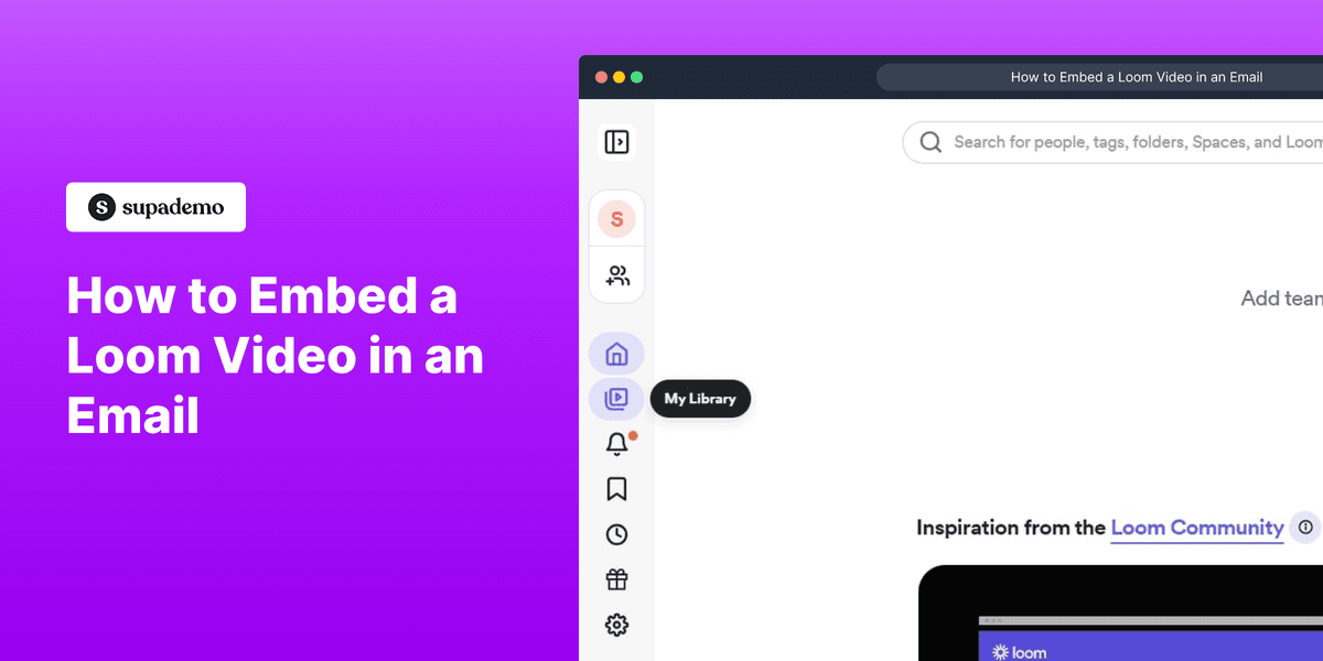 How to Embed a Loom Video in an Email