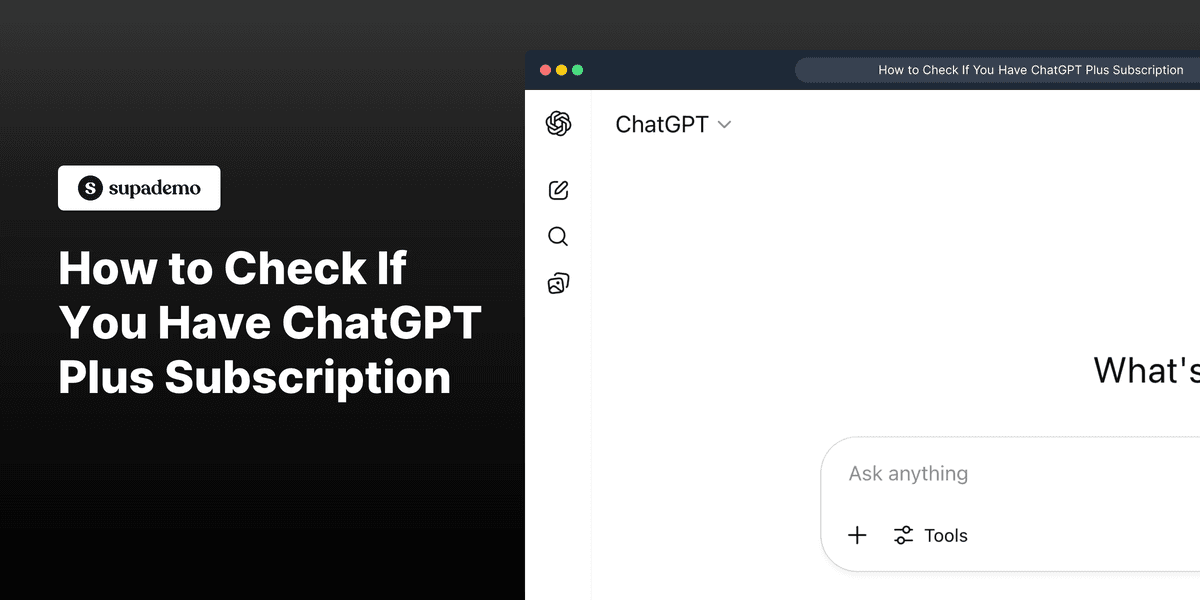 How to Check If You Have ChatGPT Plus Subscription