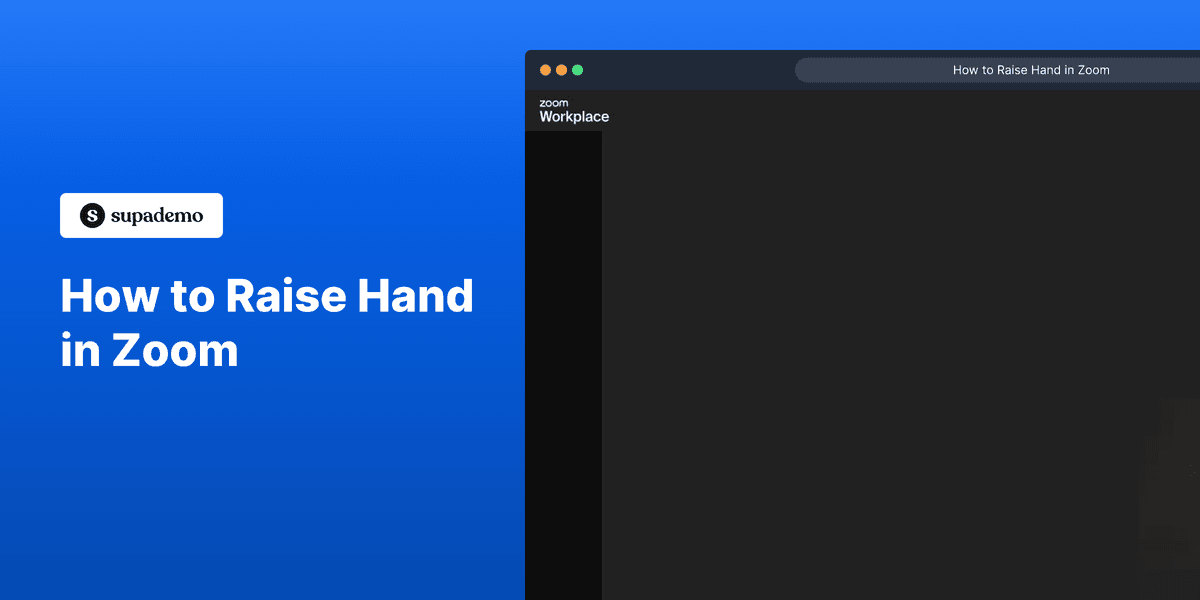 How to Raise Hand in Zoom