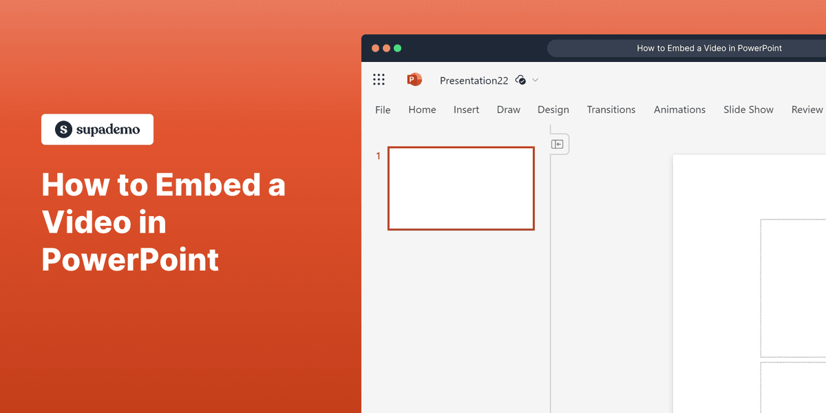 How to Embed a Video in PowerPoint