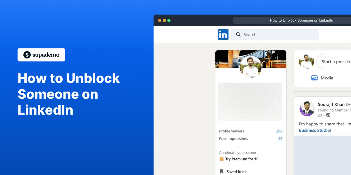 How to Unblock Someone on LinkedIn