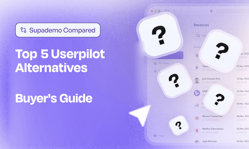 Top 5 Userpilot Alternatives Worth Checking Out