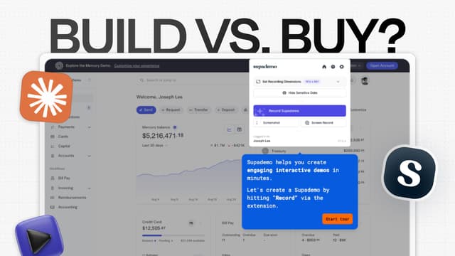 Build vs. buy: vibe-coding product demos with Claude Code vs. building them on Supademo