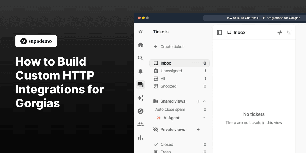 How to Build Custom HTTP Integrations for Gorgias