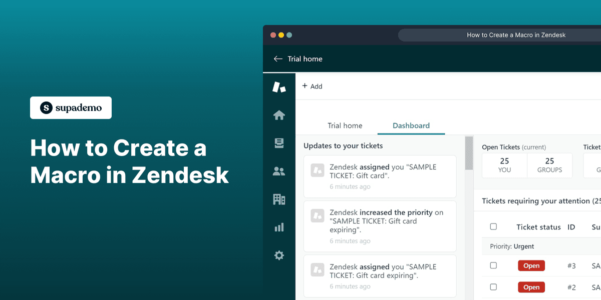 How to Create a Macro in Zendesk
