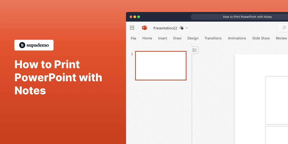 How to Print PowerPoint with Notes