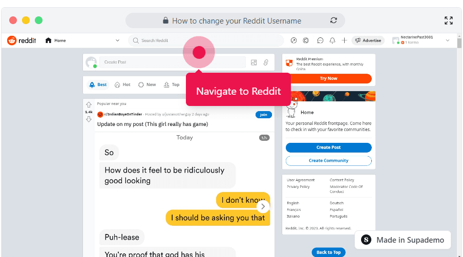 How to change your Reddit username