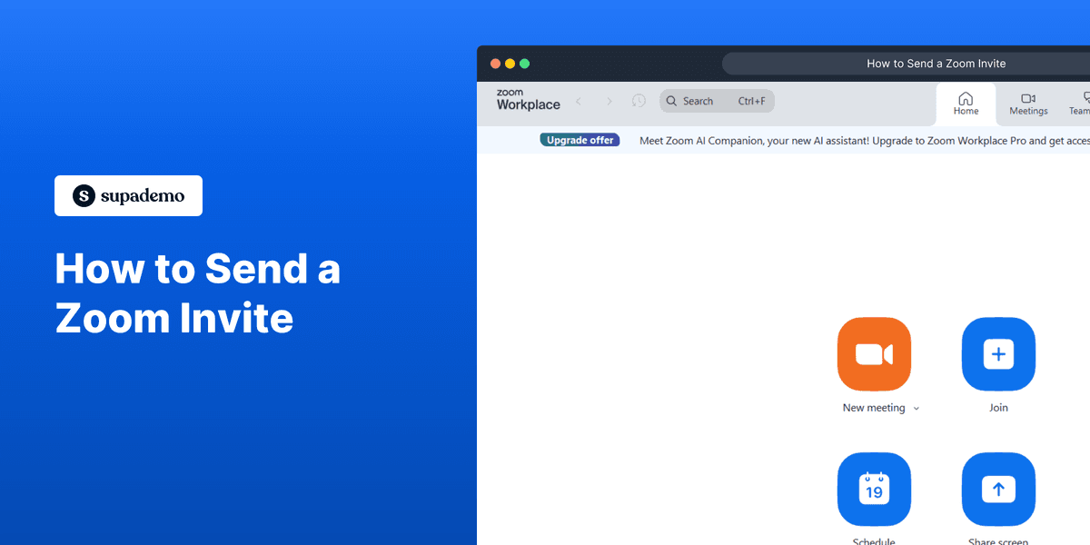 How to Send a Zoom Invite
