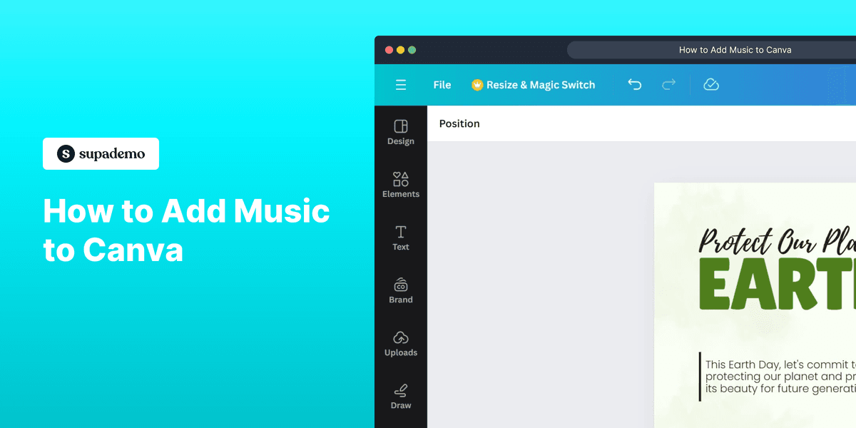 How to Add Music to Canva