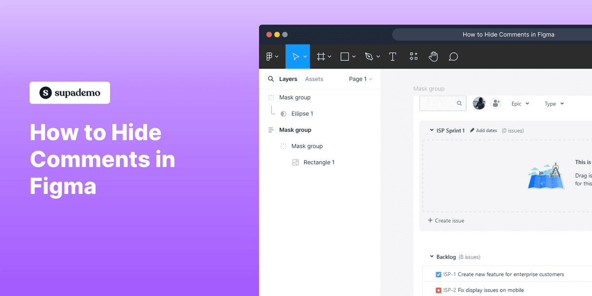 How to Hide Comments in Figma
