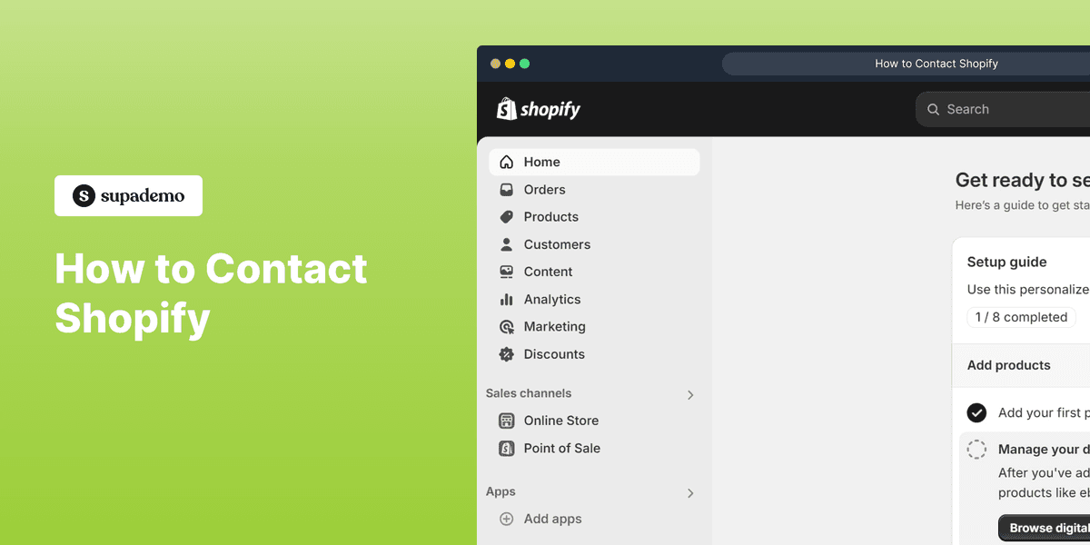 How to Contact Shopify