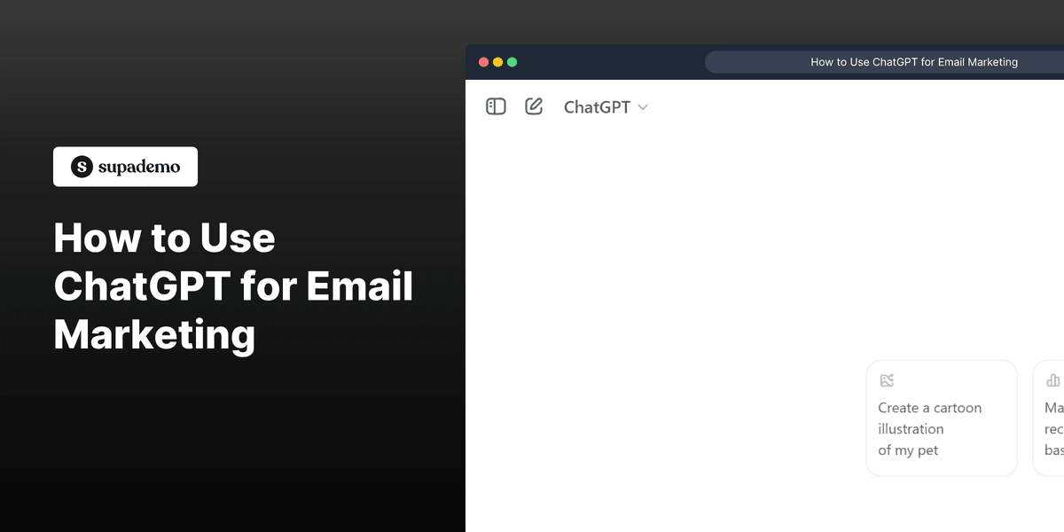 How to Use ChatGPT for Email Marketing