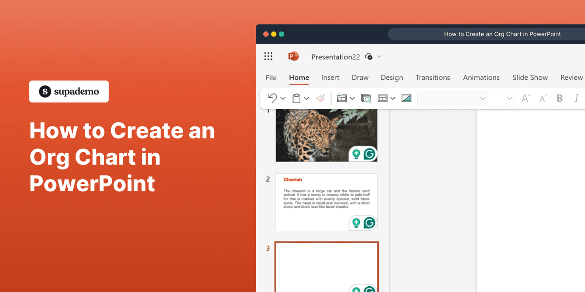 How to create an org chart in PowerPoint