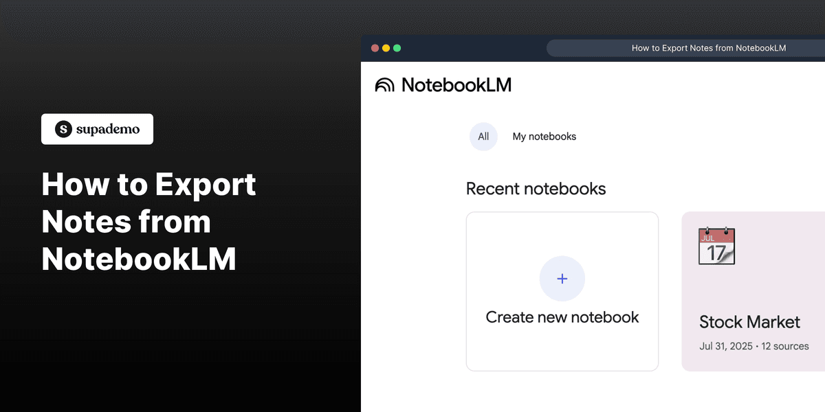 How to Export Notes from NotebookLM