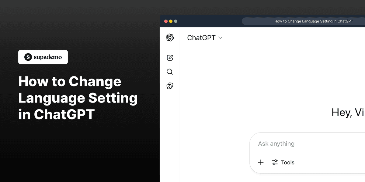 How to Change Language Setting in ChatGPT