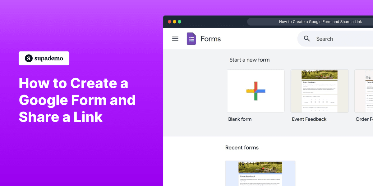 How to Create a Google Form and Share a Link