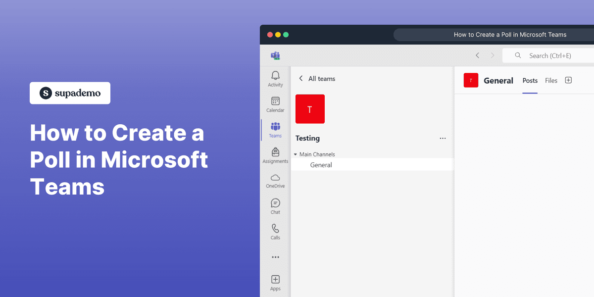 How to Create a Poll in Microsoft Teams