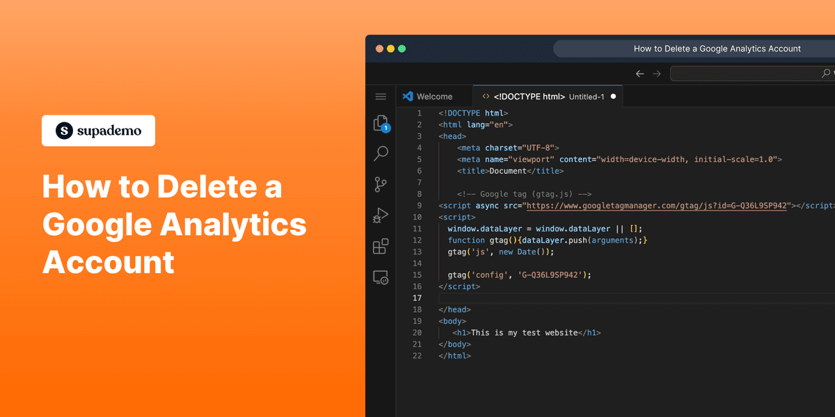How to Delete a Google Analytics Account