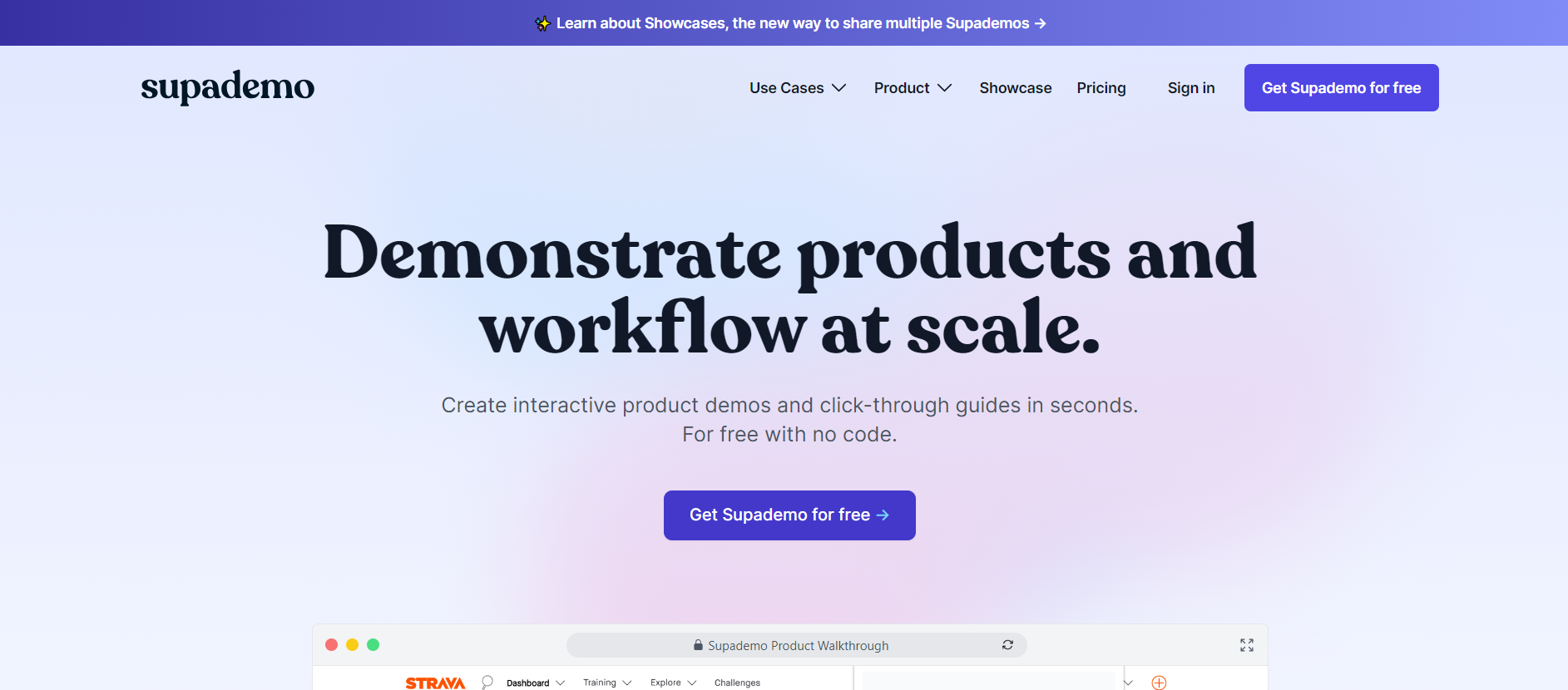 Supademo: No-code interactive product demo software