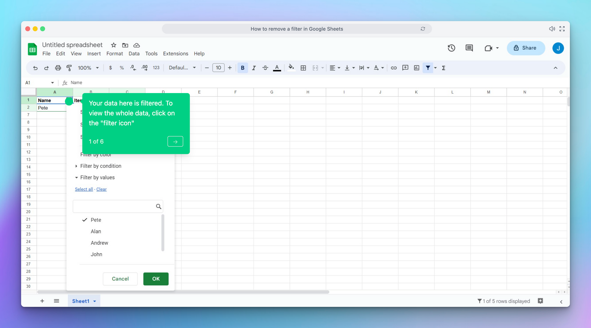 how-to-remove-a-filter-in-google-sheets