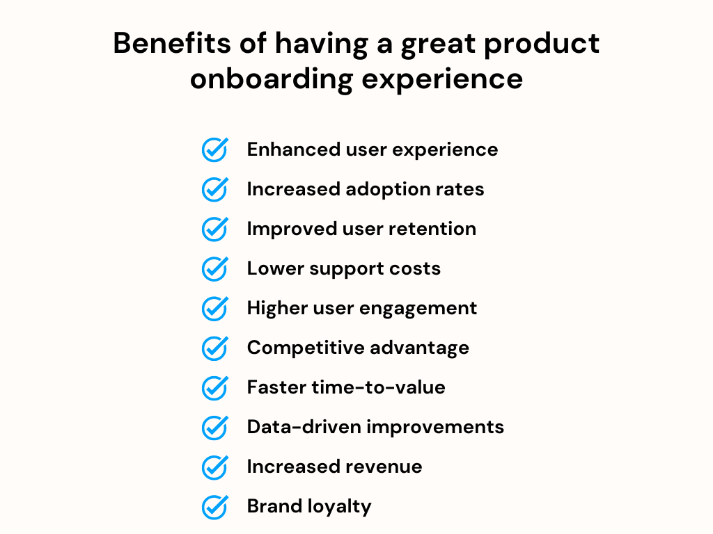 Why should product teams follow product onboarding best practices? Reasons outlined