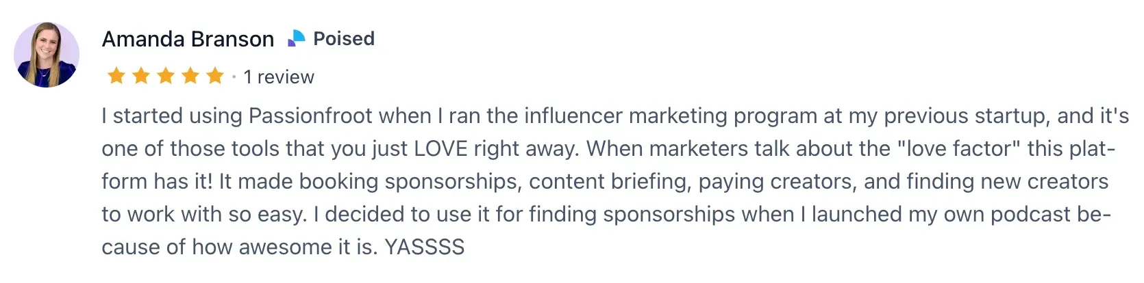 Manage outreach, contracts, invoices, and collaborations with Passionfroot