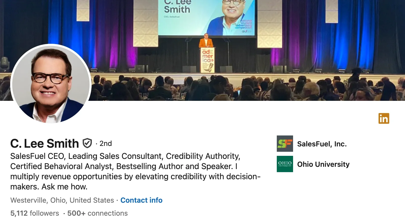 C. Lee Smith LinkedIn Profile