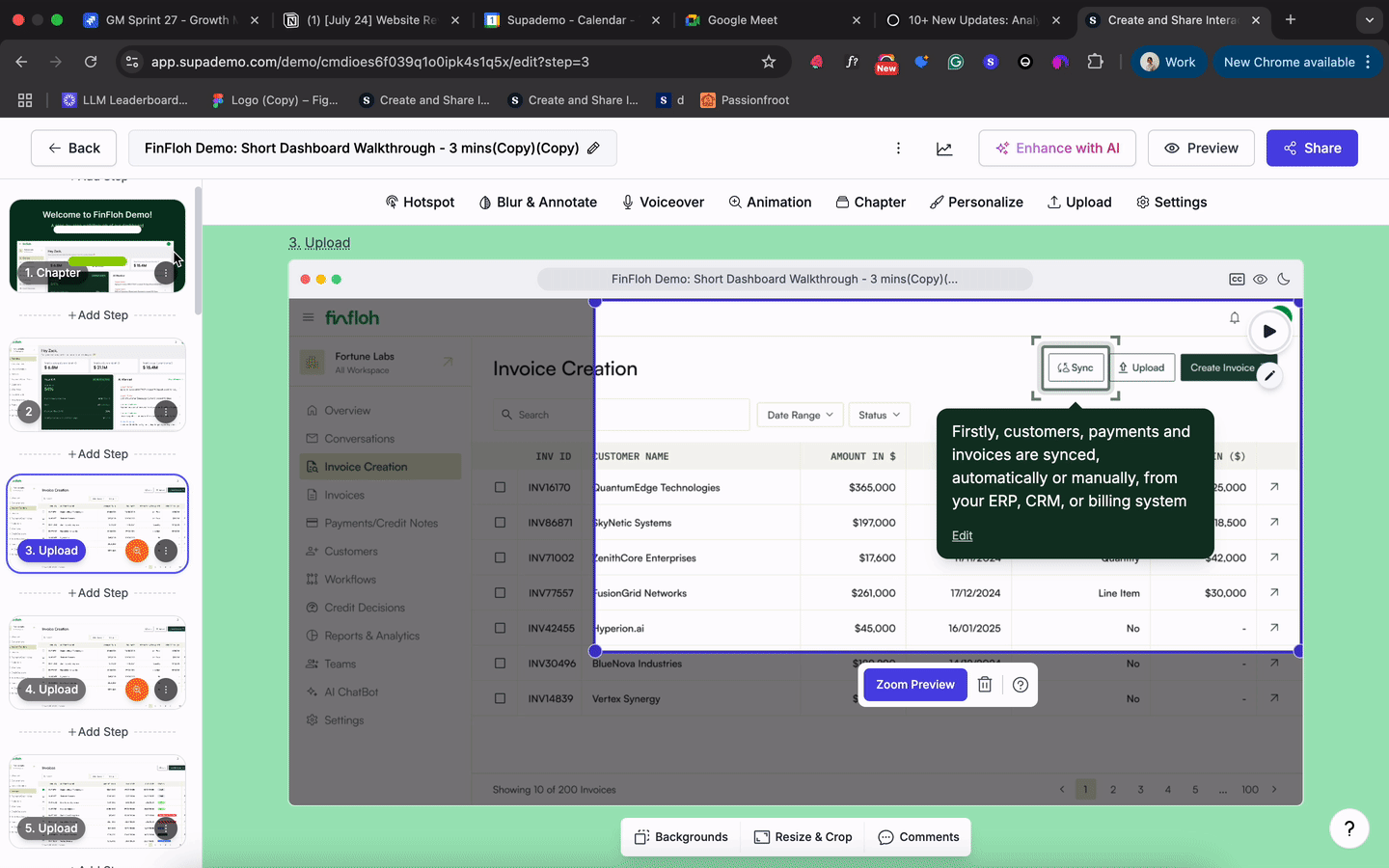 Edit multiple hotspots efficiently in Supademo